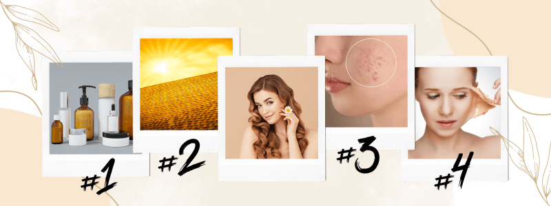 4 fő tényező, ami károsítja a bőrt